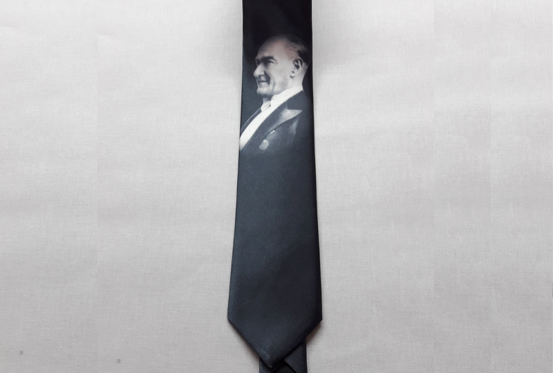 Atatürk Baskılı Kravat